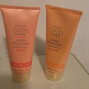 Mary Kay Satin Hands Shea Cream Duo - Citrus Rose & Peach